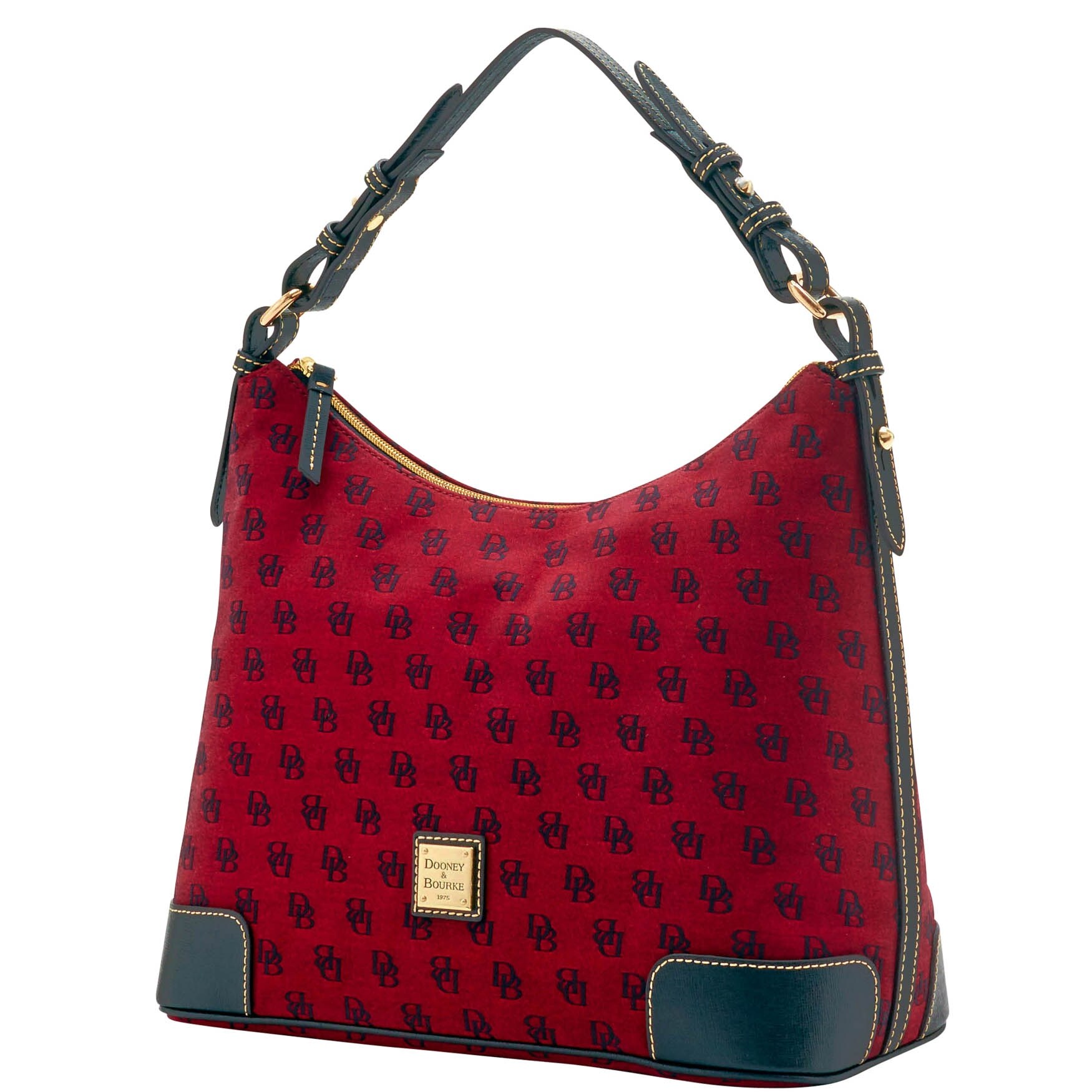Dooney & bourke madison signature large erica shoulder bag clearance
