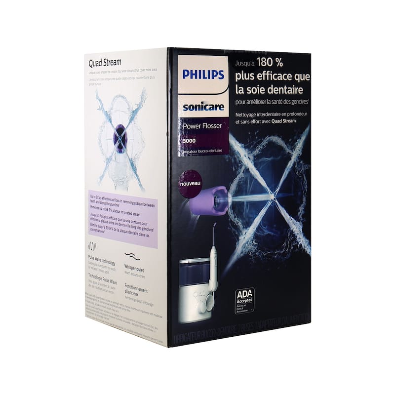 Philips Sonicare Cordless Power Flosser 3000 (White) - HX3711/20