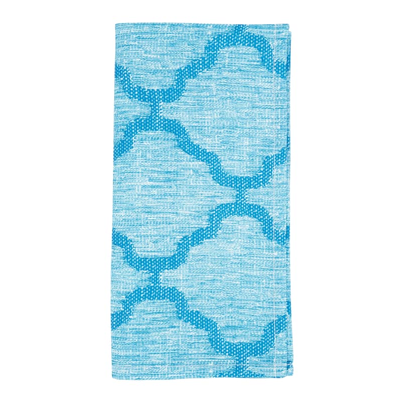 Moroccan Table Napkins (Set of 4) - 20"x20" - Turquoise - Set of 4