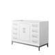 Option White, Brushed Nickel Trim, No Top