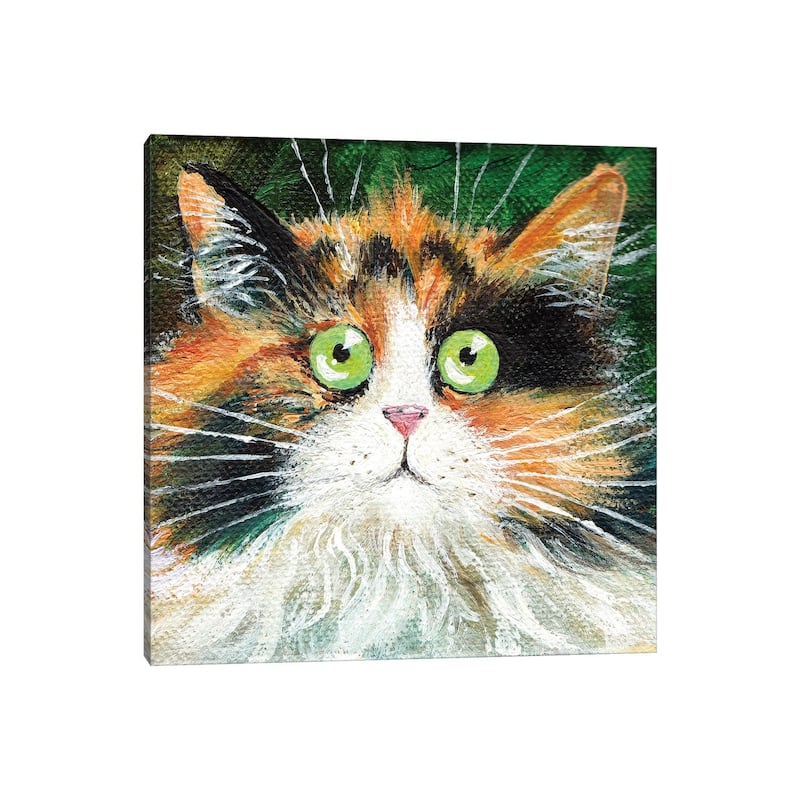 iCanvas "Fluffy Indie" by Kim Haskins Canvas Print