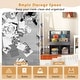 preview thumbnail 7 of 8, Gymax Honeyjoy Kids Wooden Bookshelf Bookcase Children Toy Storage