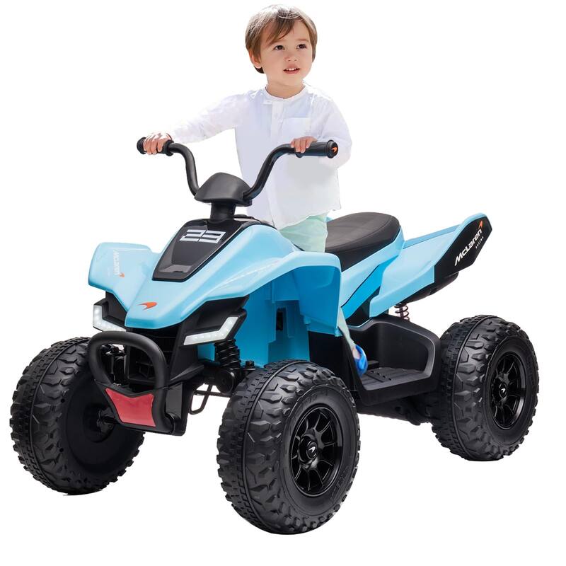 Kids JL212 McLaren Authorized ATV Ride - Blue