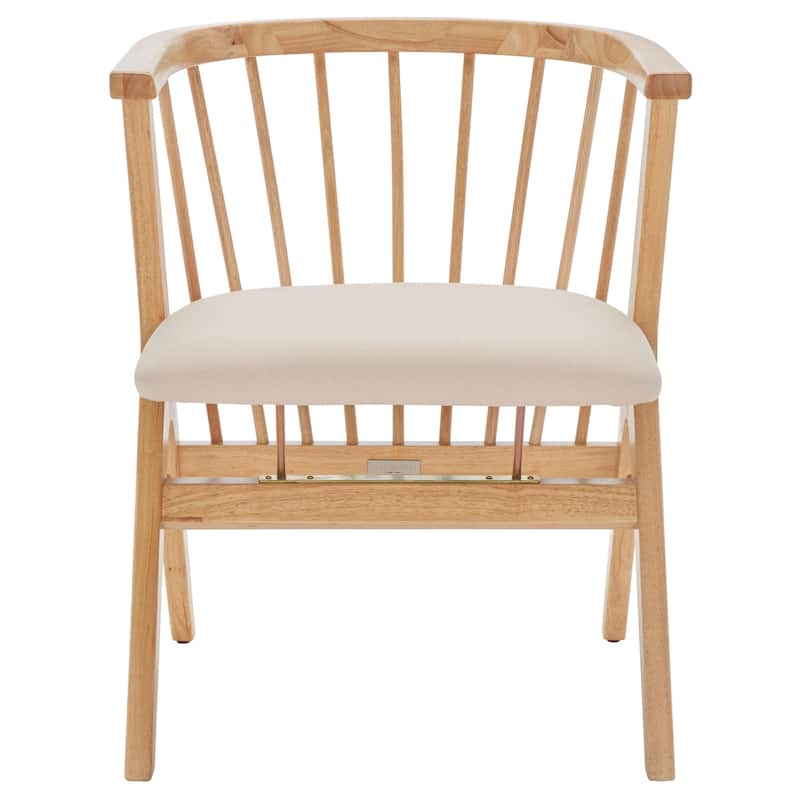 SAFAVIEH Carlota Spindle Dining Chair (Set of 2) - 23" W x 23" D x 30" H - 22Wx22Dx30H