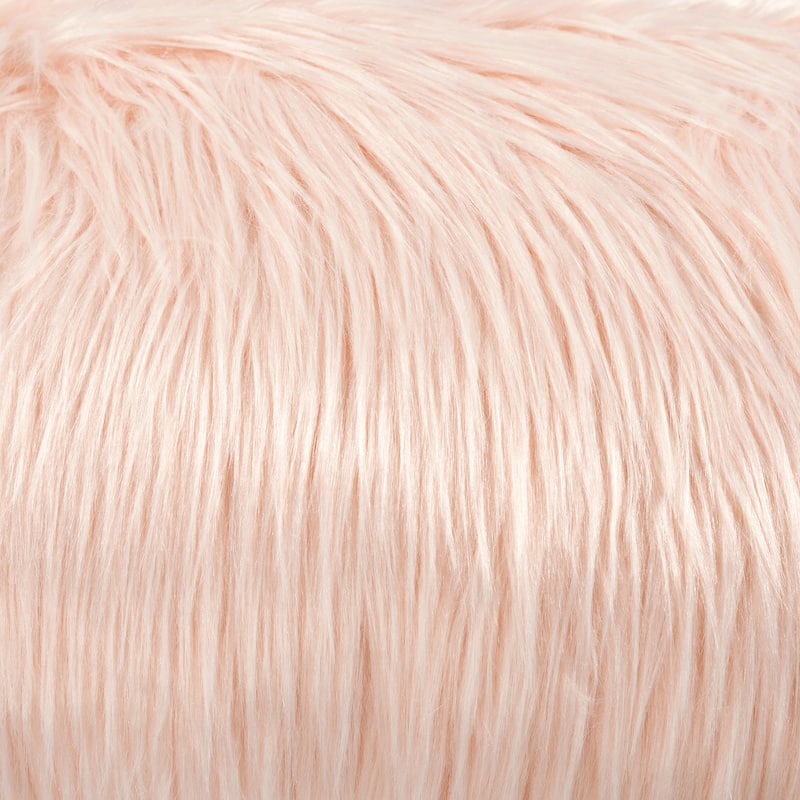 Lush Decor Mongolian Luca Faux Fur Decorative Pillow Cover