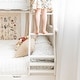 preview thumbnail 29 of 63, Max and Lily Twin over Full Bunk Bed with Trundle Bed