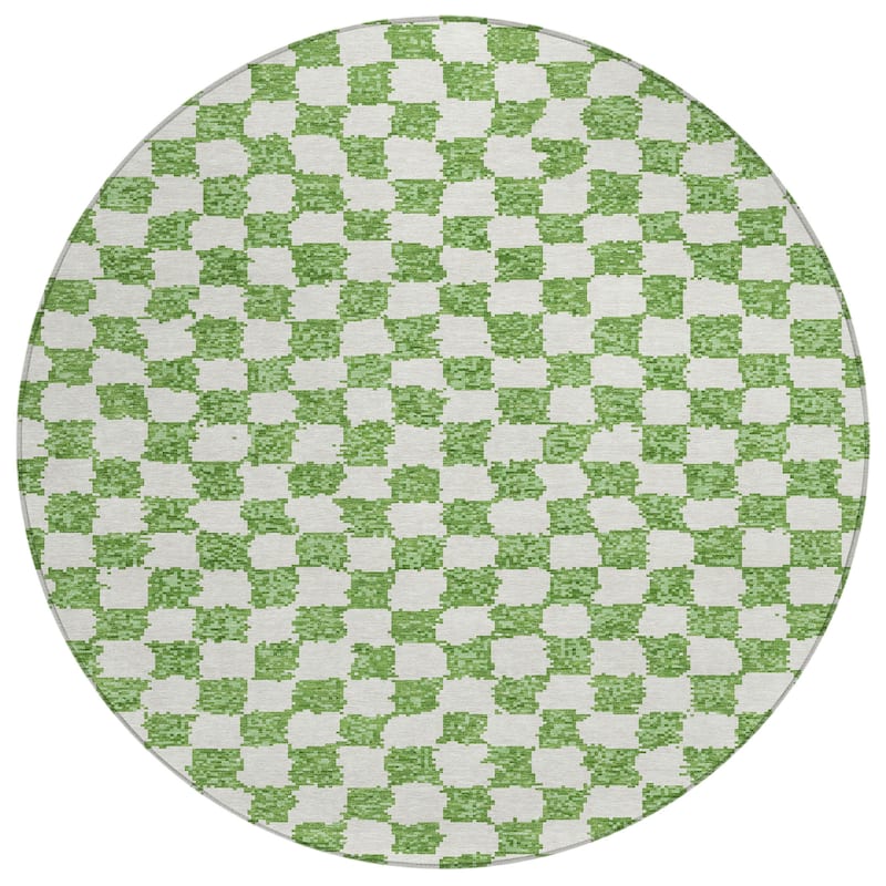 HomeRoots Geometric Transitional Rectangle Outdoor Rug