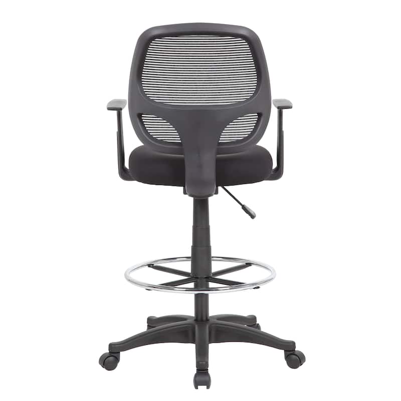 BOSS Commercial Grade Mesh Stool W/ Arms