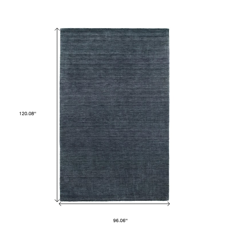 HomeRoots Solid Color Modern Rectangle Area Rug - 120.08 in. x 96.06 in. x 0.59 in.