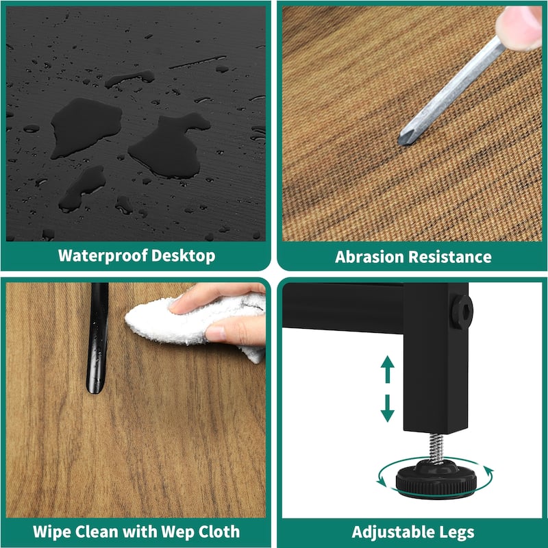 Modern Wide Dresser Storage Tower with 8 Drawers