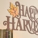 preview thumbnail 9 of 17, Glitzhome 24"L Fall Metal HAPPY THANKSGIVING / HAPPY HARVEST Wall Decor