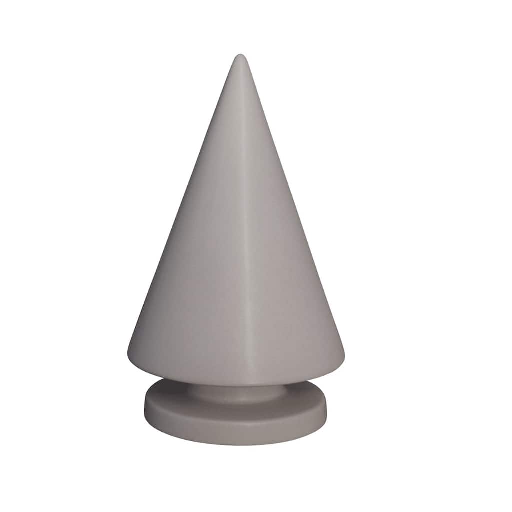 Christmas Tree Tabletop Figurine - 9.5" - Gray