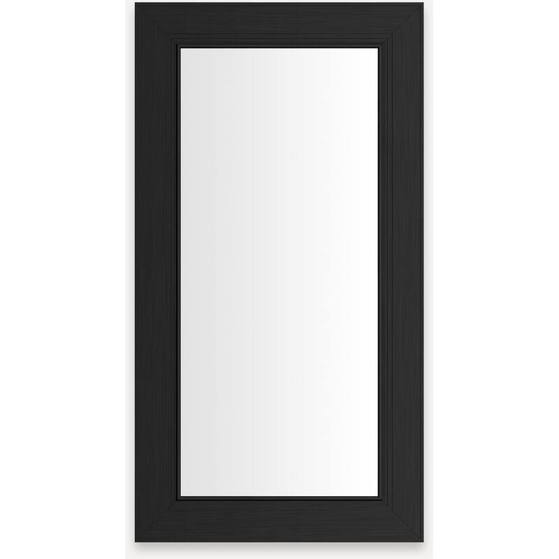 Robern D2C1630D4MESC Main Line 15-1/4" x 30" Framed Single Door - Brushed Black - Anthracite Finish