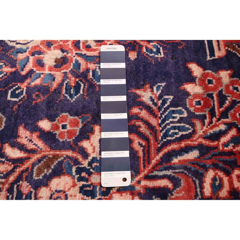 ECARPETGALLERY Hand-knotted Andelz Navy Wool Rug - 3'6 x 7'1