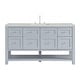 preview thumbnail 19 of 56, James Martin Vanities Breckenridge 60" Single Vanity, Serenity Blue