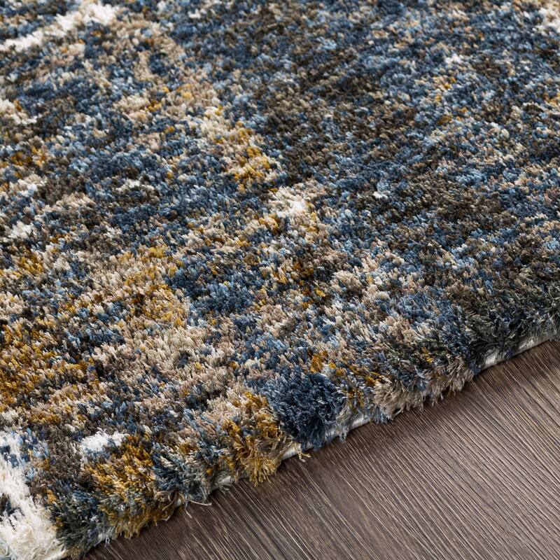 Livabliss Celestial Shag Bohemian & Eclectic Abstract Area Rug