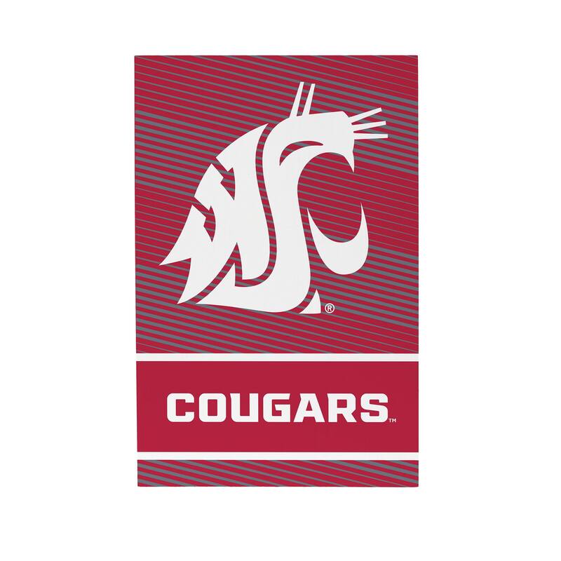 Washington State University Wooden Tabletop Mantel Shelf Sign