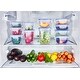 preview thumbnail 5 of 3, 3 Pack Shallow Rectangular Sealed Containers - 20 oz., 36 oz.,64 oz.