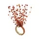 preview thumbnail 10 of 29, Beaded Spray Design Napkin Ring (Set of 4) Orange - Set of 4