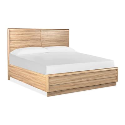 Magnussen Home Brentwood Heights Provincial Brown Panel Bed