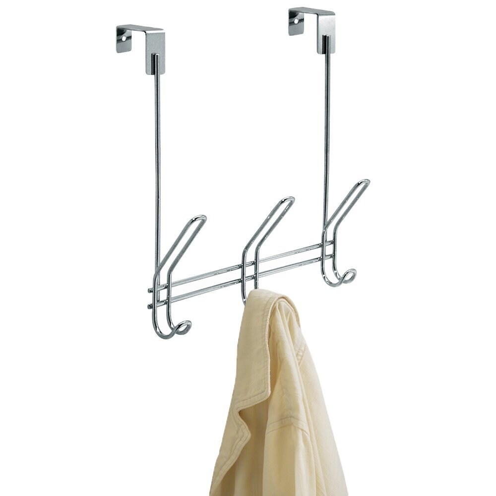 Shop Interdesign 43912 Classico Over The Door Rack 3 Chrome
