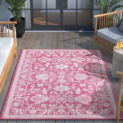 Well Woven Lia Delphi Persian Oriental Indoor Outdoor Area Rug