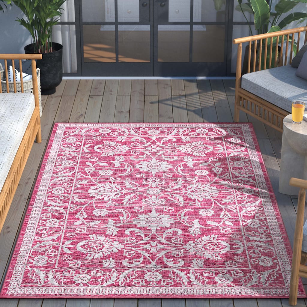 Well Woven Lia Delphi Persian Oriental Indoor Outdoor Area Rug