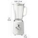 preview thumbnail 18 of 22, Haden Heritage 56 Ounce 5-Speed Retro Blender with Glass Jar