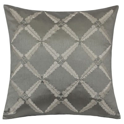 Homey Cozy Geometric Throw Pillow Cover & Insert ( Set of 2 )