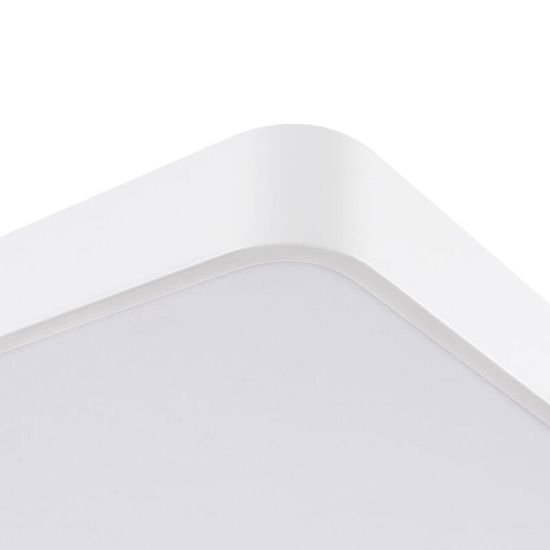 Dimmable LED Wide Rectangular Flush Mount Light 33.9 in