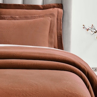 Superior Peploi Cotton Matelasse Bedspread and Sham Set