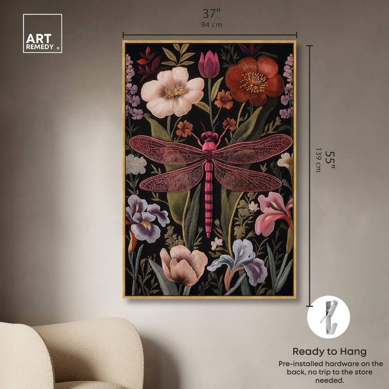 Ruby Reed Rider I Canvas by Art Remedy