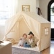 preview thumbnail 7 of 8, Tiny Land® Large Cozy Tent with Star Lights