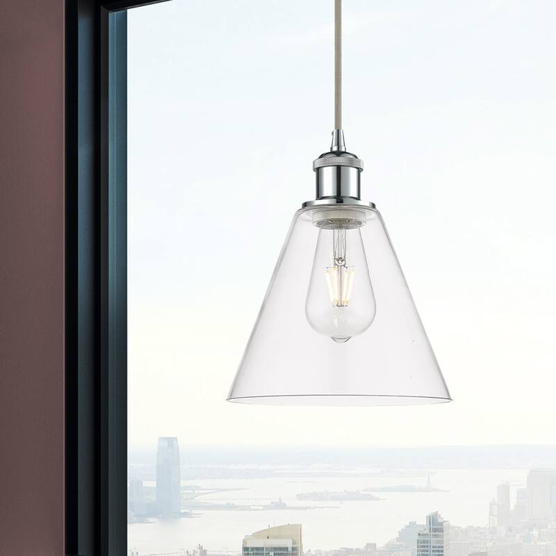 Innovations Lighting Ballston Berkshire 1 Light 8" Cord Hung Mini Pendant