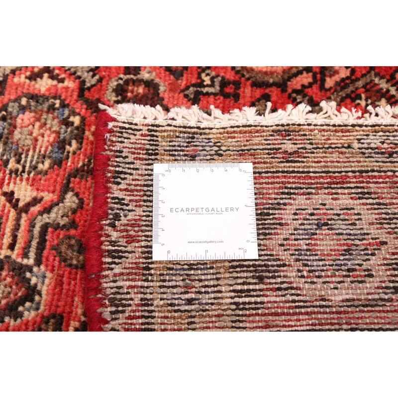 ECARPETGALLERY Hand-knotted Andelz Red Wool Rug - 5'4 x 11'4