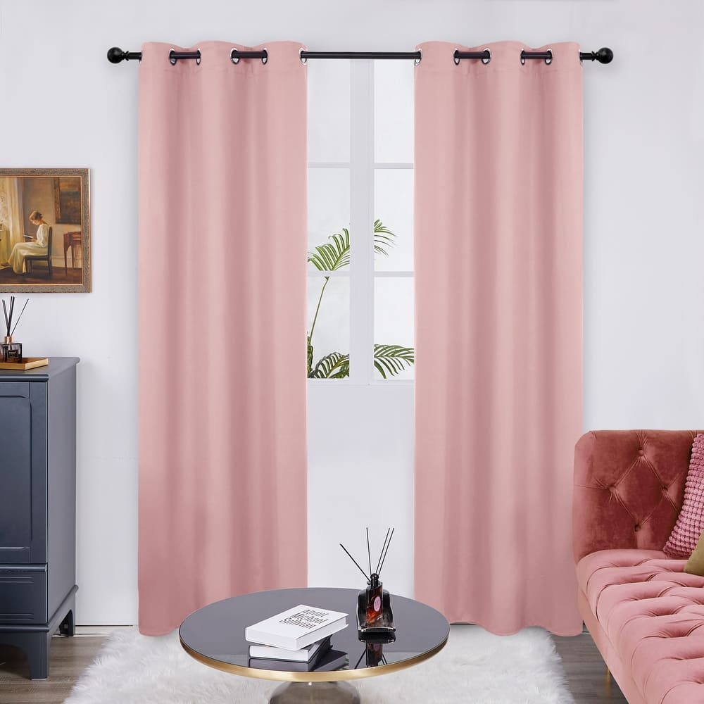 Deconovo Grommet 38 Width Curtain (2 Panel)