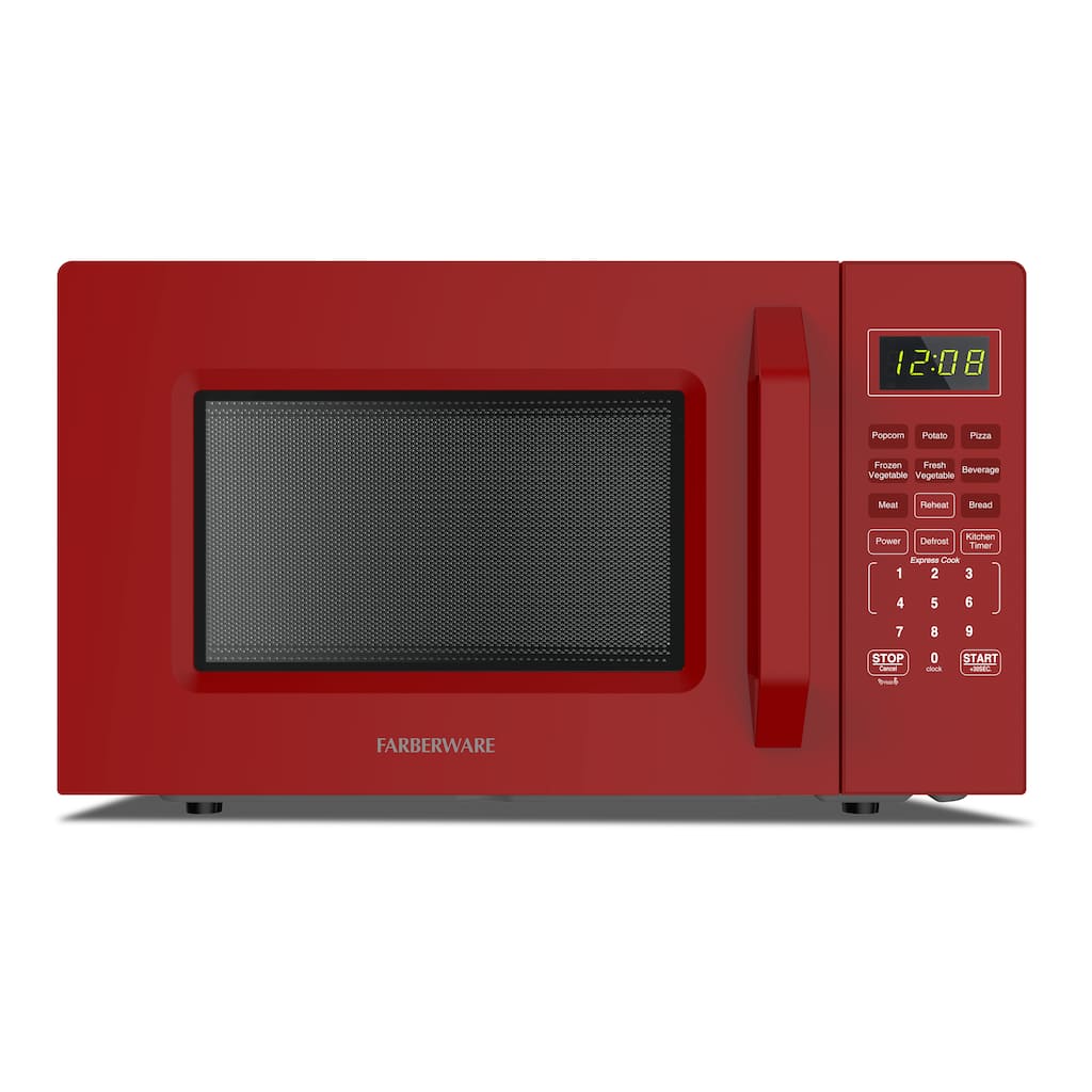 1.1 Cu. Ft. 1000-Watt Compact Microwave Oven, Black