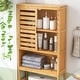 preview thumbnail 3 of 7, Over The Toilet Storage Cabinet - 9"D x 24.5"W x 67"H
