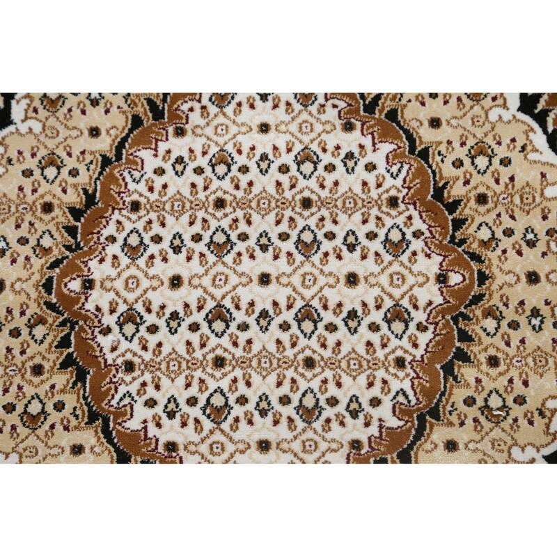 Geometric Tabriz Mahi Turkish Traditional Area Rug Oriental Carpet