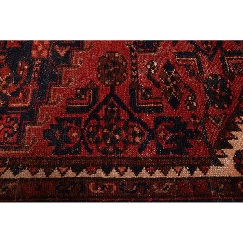 ECARPETGALLERY Hand-knotted Andelz Red Wool Rug - 3'11 x 6'11