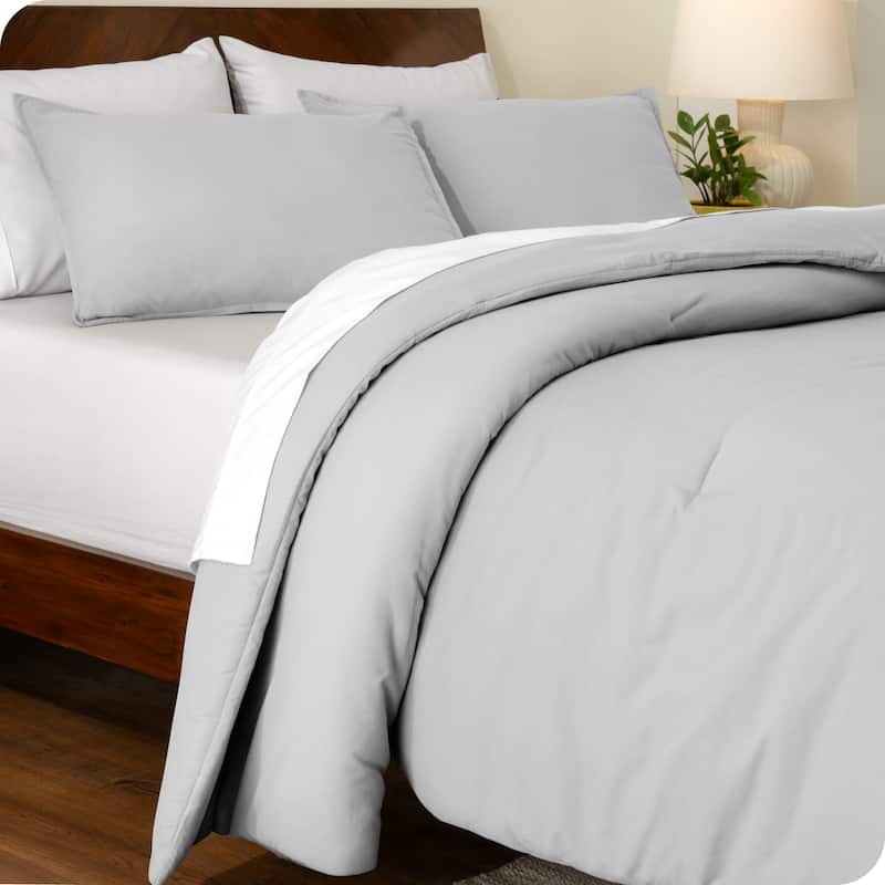 Bare Home Down Alternative Track Stitch Comforter Set