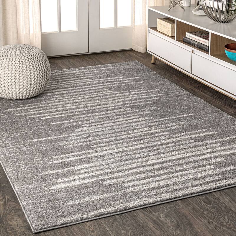 JONATHAN Y Aisha Berber Stripe Geometric Area Rug