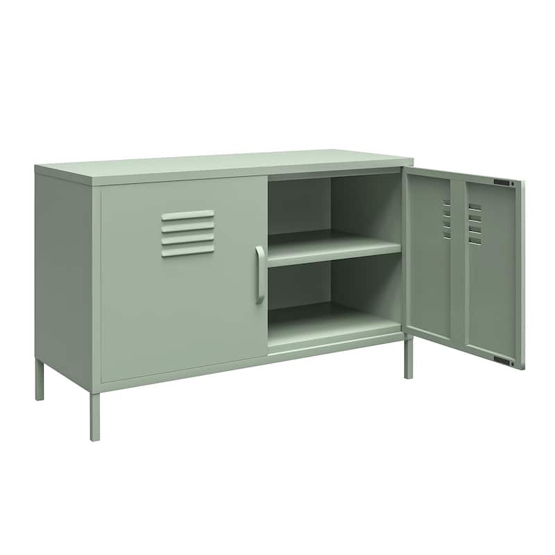 Systembuild Evolution Bonanza 2 Door Metal Locker Accent Cabinet