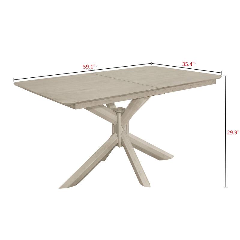 Geneva 7-pieces Dining Table and Chair