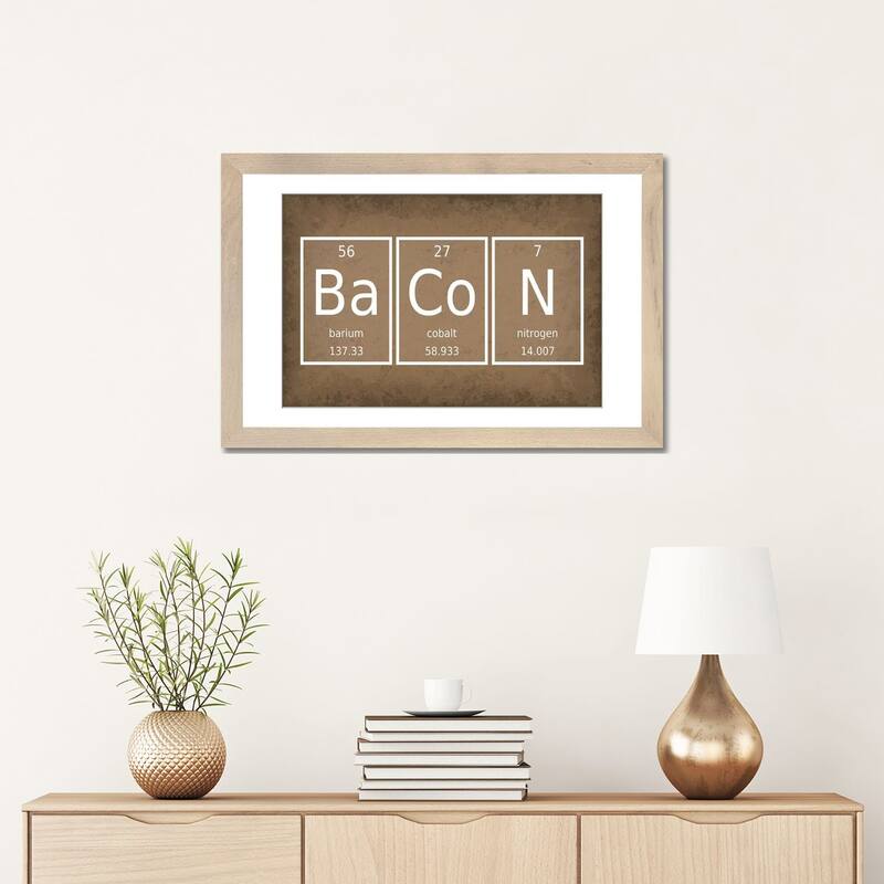 iCanvas "Bacon" by GetYourNerdOn