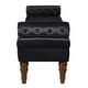 preview thumbnail 23 of 23, Velvet Long Bed Bench for Bedroom,Upholstered Window Bench with Tufted Button,Entryway Bench,Bolster Bench for Living Room