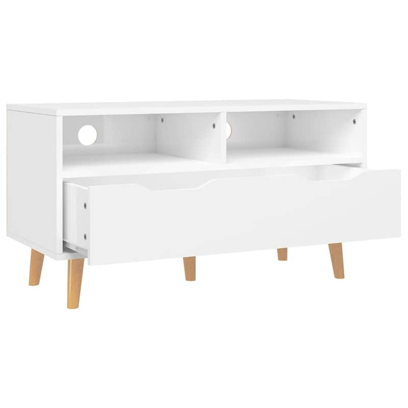 vidaXL TV Stand TV Console Sideboard TV Unit Home Media Unit Engineered Wood - 35.4" x 15.7" x 19.1"