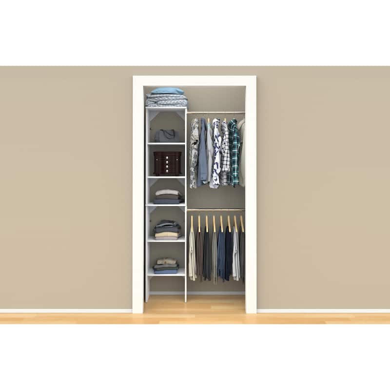 ClosetMaid SuiteSymphony Starter Closet 16-inch Wide Tower Kit