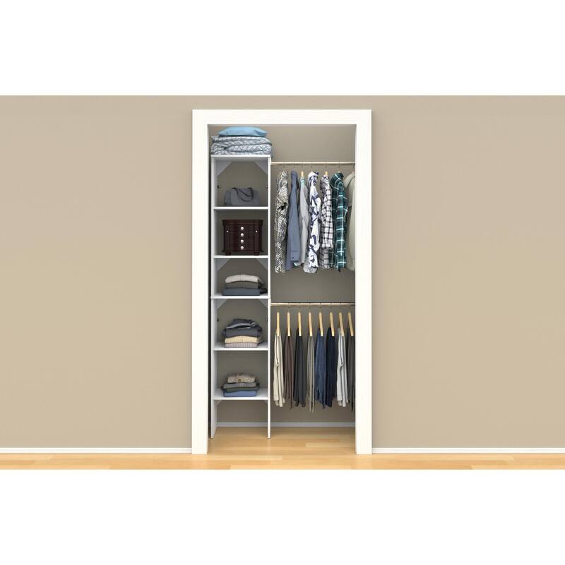 ClosetMaid SuiteSymphony Starter Closet 16-inch Wide Tower Kit
