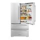 preview thumbnail 16 of 19, ZLINE 36 in. 22.5 cu. ft Freestanding French Door Refrigerator with Ice Maker (RFM-36)